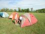 Camping au stade avec les Gavroches.