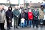 Malgr la pluie, la population a particip  la commmoration