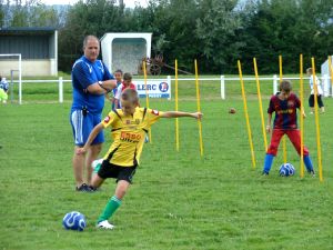 Arnaud Sekli a supervisé l'entraînement.