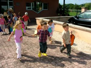 A l'cole maternelle des Vergers.