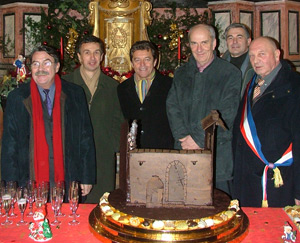 Inauguration du mur de l’abbaye de Montigny les Vesoul