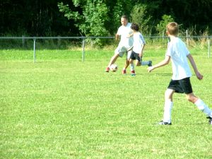 Eddy Gouillon en action avec les Taureaux.